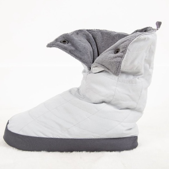 REI Co-op Cabiniste Down Camp Booties Gray Pearl Size Small 6 - 7 - Picture 2 of 7
